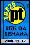 Pgina mais votada no PT Top25